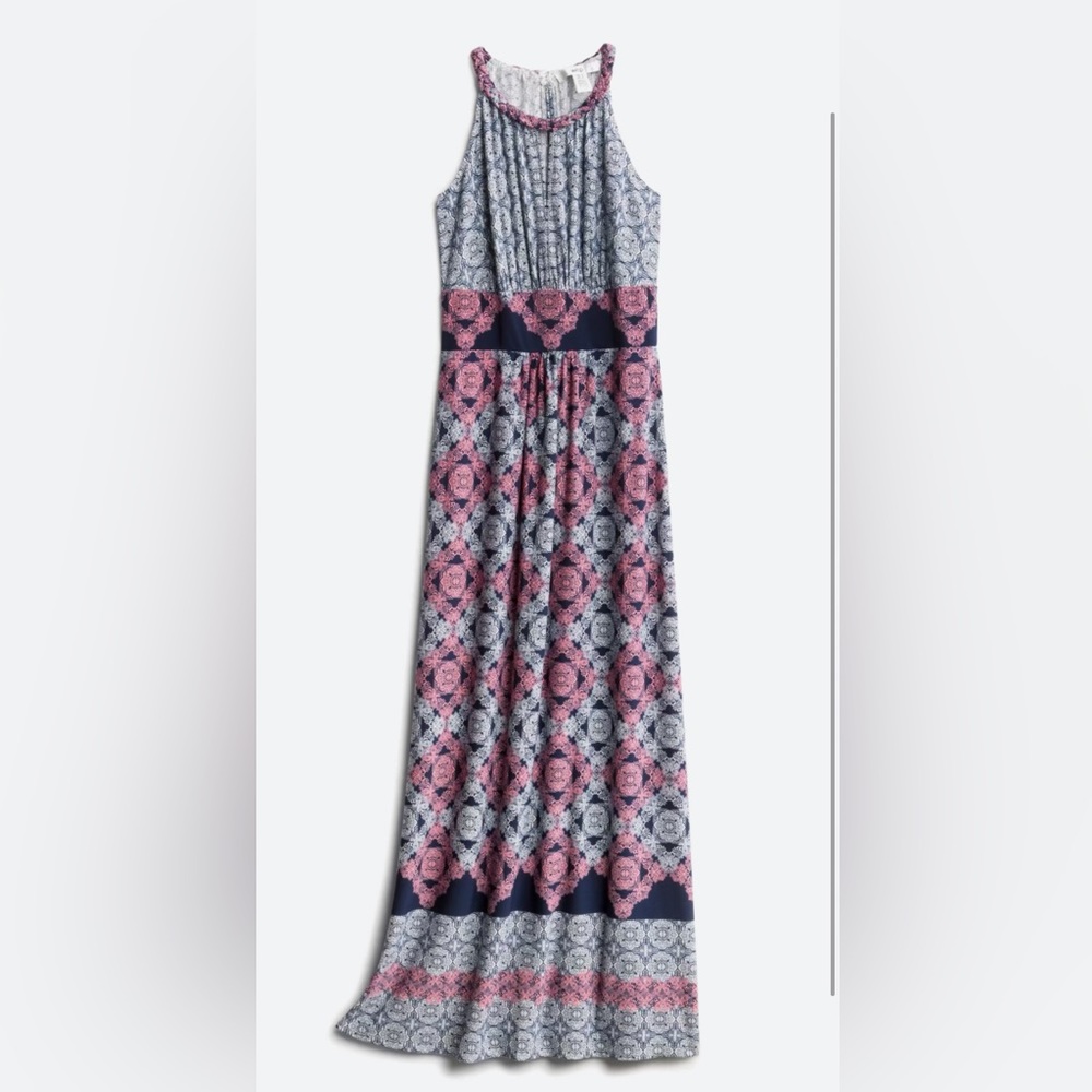 Long length Maxi dress comet knit